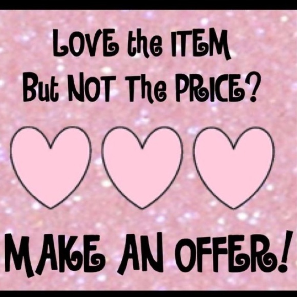 All reasonable offers will be considered!